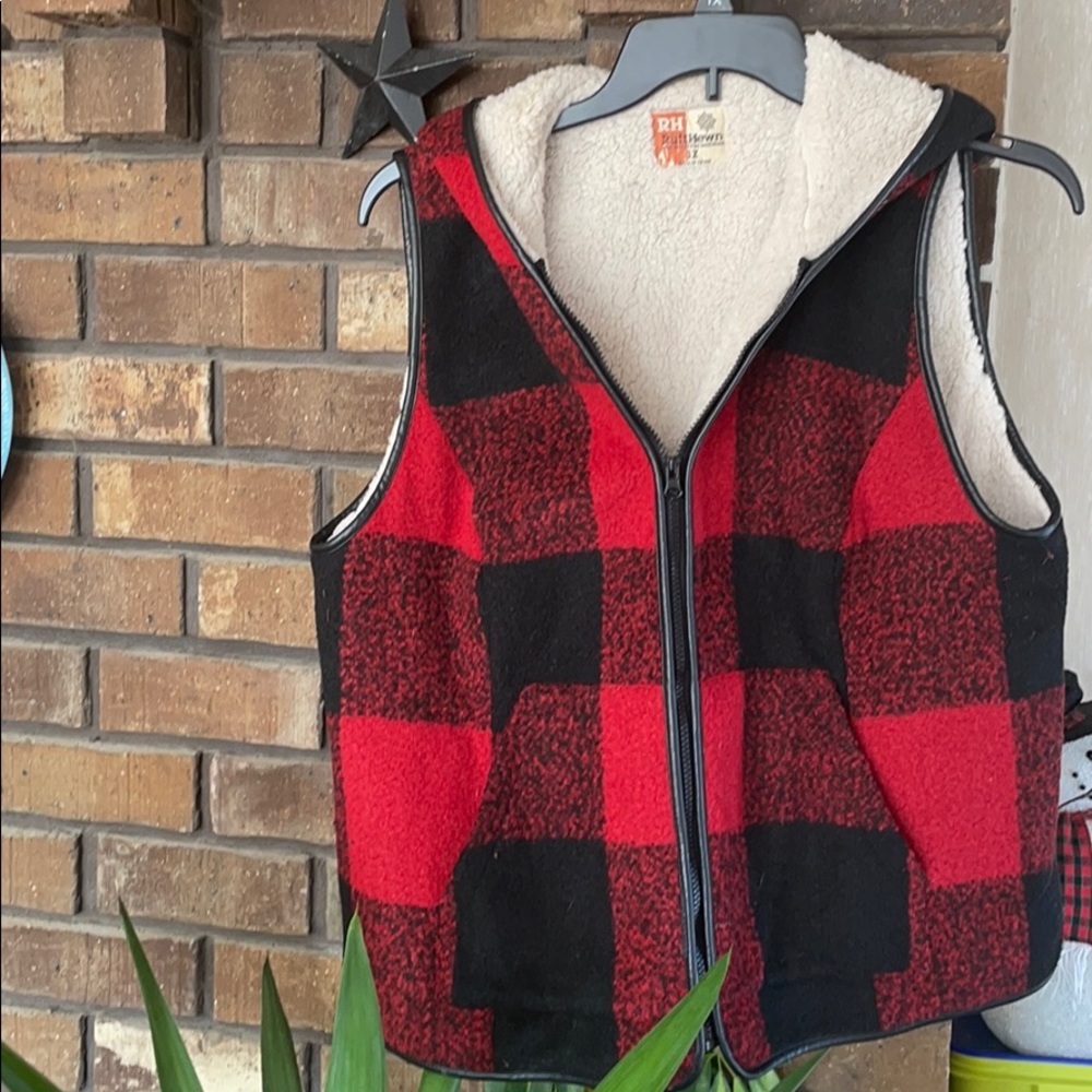 Ruff Hewn Buffalo Plaid Vest